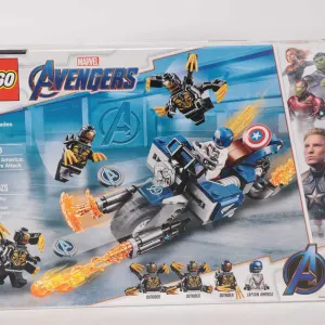 Lego- Marvel Avengers "Captain America: Outriders Attack" no. 76123, new in factory sealed packaging