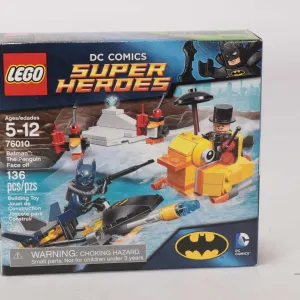 Lego- DC Comics Super Heroes "Batman: The Penguin Face Off" no. 76010, new in factory sealed package