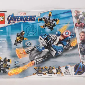 Lego- Marvel Avengers "Captain America: Outriders Attack" no. 76123, new in factory sealed packaging