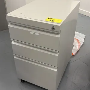 4-DRAWER PORTABLE LOCKING FILE CABINET (NO KEY)