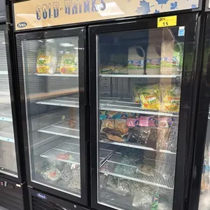 ATOSA COMMERCIAL BOTTOM MOUNT GLASS DOOR FREEZER MCF8721GR