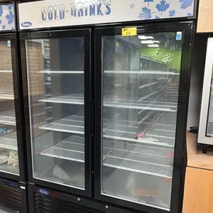 ATOSA COMMERCIAL BOTTOM MOUNT GLASS DOOR FREEZER MCF8721GR