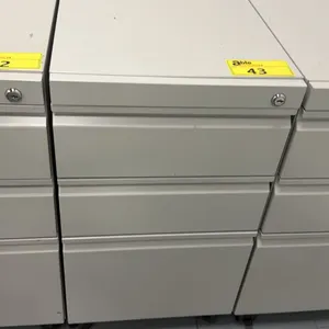 4-DRAWER PORTABLE LOCKING FILE CABINET (NO KEY)