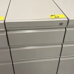 4-DRAWER PORTABLE LOCKING FILE CABINET (NO KEY)