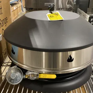 JACKSON GRILLS MODEL JFP-LP. OUTDOOR HIGH PERFORMANCE PORTABLE CONVERTIBLE PROPANE FIRE PIT WITH
