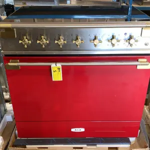 AGA MODEL AEL361INABPCR. ELISE SOHO 36" FREESTANDING INDUCTION RANGE & AGA MODEL AH3630MRQ-PCR-BB.