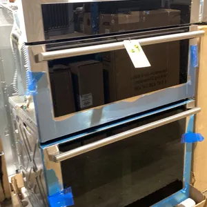ELECTROLUX MODEL ECWM3012ASA. 30" STAINLESS STEEL/BLACK COMBINATION WALL OVEN WITH MICROWAVE OVEN