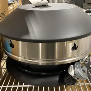 JACKSON GRILLS MODEL JFP-LP. OUTDOOR HIGH PERFORMANCE PORTABLE CONVERTIBLE PROPANE FIRE PIT WITH