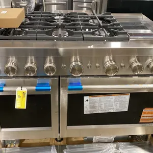 KITCHENAID MODEL KFDD948SSS00. 48" STAINLESS STEEL FREESTANDING COMMERCIAL STYLE DUAL