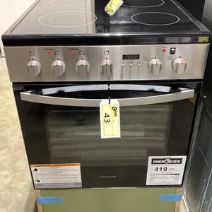 FRIGIDAIRE MODEL FCFE242CAS. 24" STAINLESS STEEL FREESTANDING COMPACT ELECTRIC RANGE WITH SMOOTH