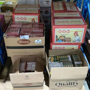 PALLET LOT OF SHAN SPECIAL BOMBAY BIRYANI, CURRY POWDER AND MORE
