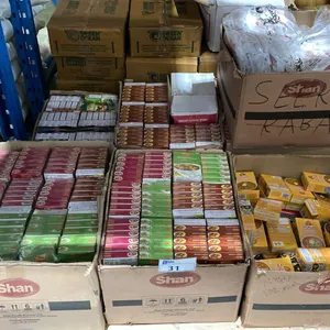PALLET LOT OF PAV BHAJI MASALA, SHAN VEGETABLE MASALA AND MORE