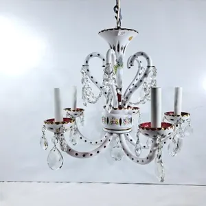 Stunning Vintage Bohemian Czech Cranberry Glass