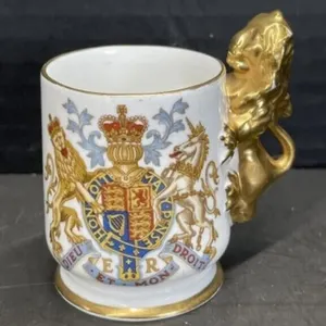 Staffordshire Queen's Coronation Small Cup