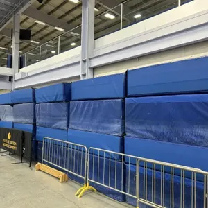 Speed Skating Oval Crash Mats - Offsite