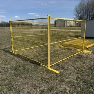 UNUSED Yellow 10' Construction Fencing /EACH