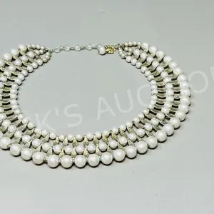 vintage costume necklace by Vendom div of Coro