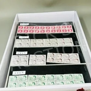 157 blocks of Canadian stamps - 1954 - 73