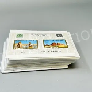 67 mini world wide vintage stamp sheets