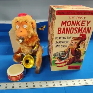 Monkey Bandsman toy Cragstan Japan