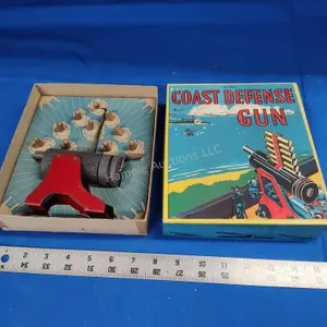 Coast Defense Gun toy Baldwin Manufacturing Co