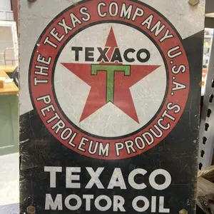 Metal Sign "Texaco" 12"x16"