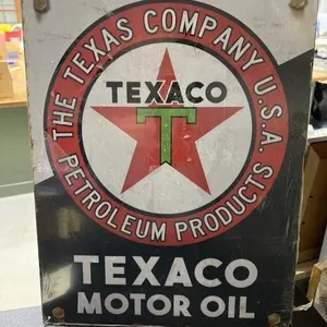 Metal Sign "Texaco" 12"x16"
