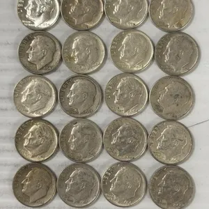20 ROOSEVELT DIMES 90% SILVER