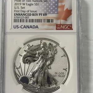 2019-W Silver ASE INHANCED REV. PF69 NGC