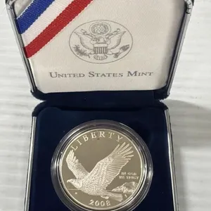 2008 BALD EAGLE PROOF SILVER DOLLAR