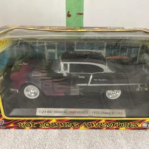 Hot Rodding  55 Chevy  1/24th scale