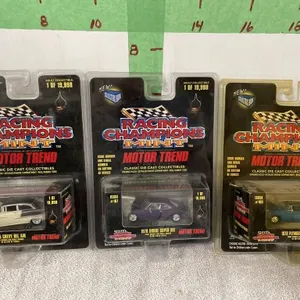 Three Racing Champions  1/60th scale