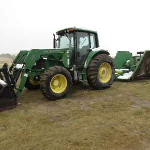 JD 6420 Tractor & MX 15 Bat Wing Mower Combination
