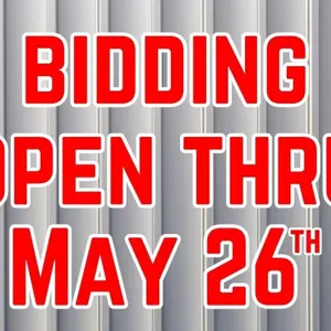 Auction Ends May 26 at 6:30 pm
