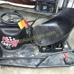 RAZOR CRAZY CART XL - NO CHARGER, HAS BATTERIES