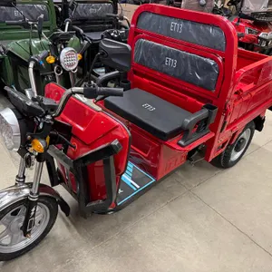 Unused Red 3 Wheel Electric Tricycle Model ET13