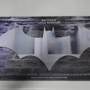 Batman Logo Mirror Wall Mounted 27.5"W x 13"H
