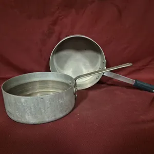 (2) Lincoln Wear-Ever Heavy Duty Aluminum Sauce Pans