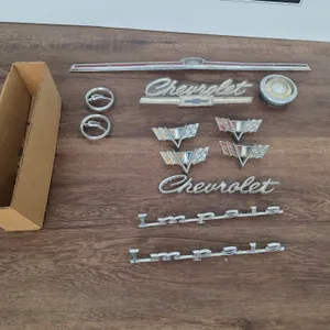 Misc 1967 Chevrolet Impala Emblems, Possibly Some 1965