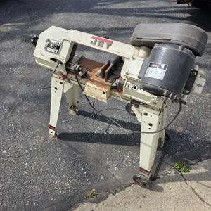Jet Model: HVBS-56M Metal Band Saw, Comes with an Extra 1/3hp Lesson Electric Motor and Jet 1/2hp El