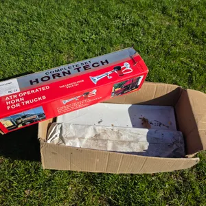 (3) Complete Set Horn Tech ATR Operated Horns for Trucks, NEW, Buying All for One Money