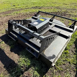 PaBreak 72” Brush Mower, Skid Steer Mount, Comes with Hoses and Ends