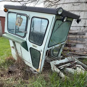 Saf-T-Cab Tractor Cab, Couple Of Windows Are Cracked