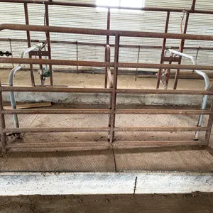 (3) 4’x8’ Metal Gates With Hardware, Buying All for One Money