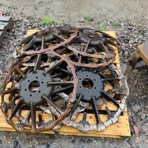 Amity Beet Lifter Wheels, Used, Some Are Damaged And In Poor Condition