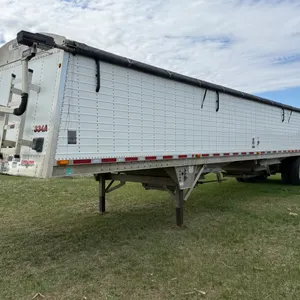 2015 Wilson Commander Hopper Bottom Trailer, Air Ride Suspension, Electric Tarp, All the Lights Work
