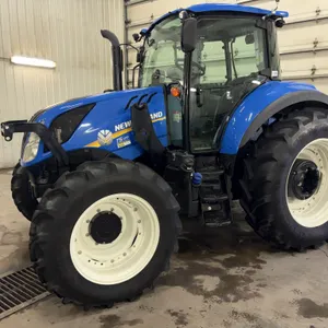 2019 New Holland T5.120 MFWD Tractor, 8 Hi/8Lo PS Trans, 8 Rev, LH Rev, 868 Hours, 2 Door, 2SCV, 2 F