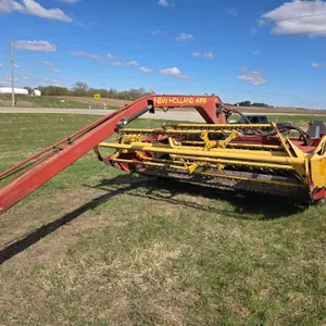 New Holland 499 Haybine, 12’ Cut, Bolt on Sections, 11L-14 Tires on 6 Bolt Rims, Center Pivot Hitch,