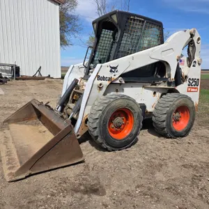 2003 Bobcat S250 Skid Steer, 2 Speed, 3,240 Hours, Has a Front Door (Last Pictured), Heat/AC, 80” Bu