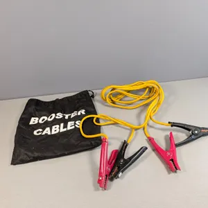 Booster Cables with Drawstring Bag